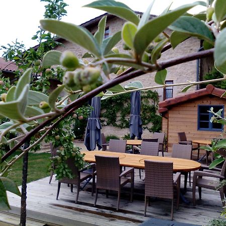 Gites Les Maisons Rouges Jasseron Exterior foto